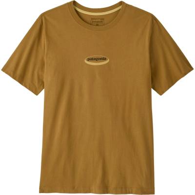 Patagonia Мъжка тениска Patagonia 95 Oval Logo T-Shirt - Bobcat Brown: Sunshine - размер XL (216-7985-0115)