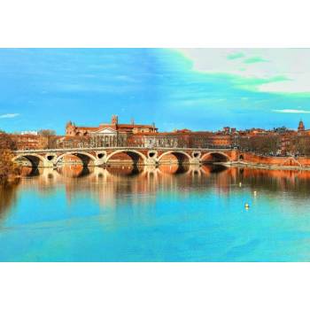 BlueBird Toulouse Pont Neuf 1000 dílků