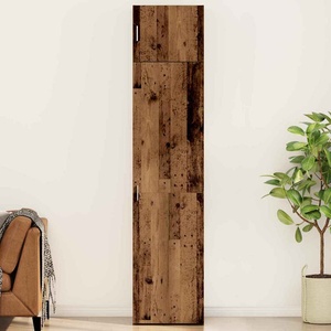 vidaXL Служебен шкаф 2 бр. Старо дърво 50 x 41 x 225 см (3394560)