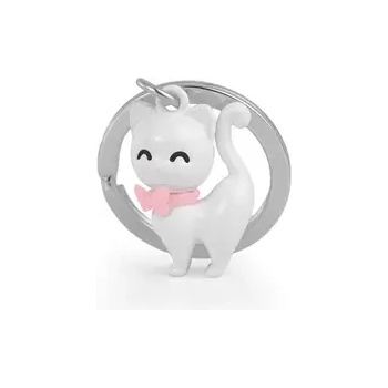Image 1 of Metalmorphose Ключодържател Metalmorphose White Cat (MTM341-01)