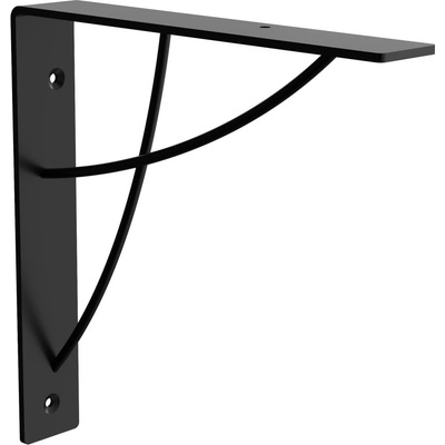 Walteco Konzole NIVO, 180x180mm, nosnost 20 kg, matná černá , 1393