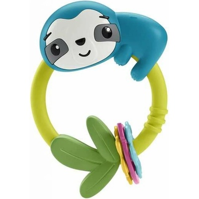 Fisher Price zvieracie hrkálky 13 cm medvedík žltý