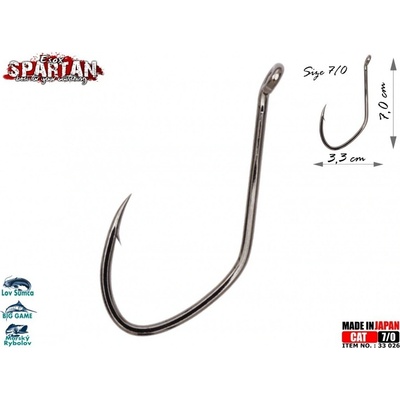Esox Spartan CAT Hook veľ.7 2 ks