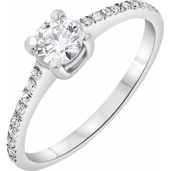 Eppi Zásnubný prsteň s diamantmi Danias RE33055