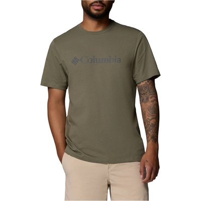Columbia Мъжка тениска Columbia CSC Basic Logo Tee T-shirt - Stone Green (216-7507-0414)