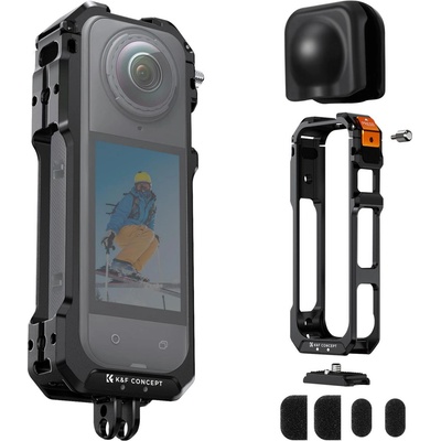 K&F Concept K&F Concept клетка за камера за Insta360 X5 - алуминиева рамка (KF31.182)