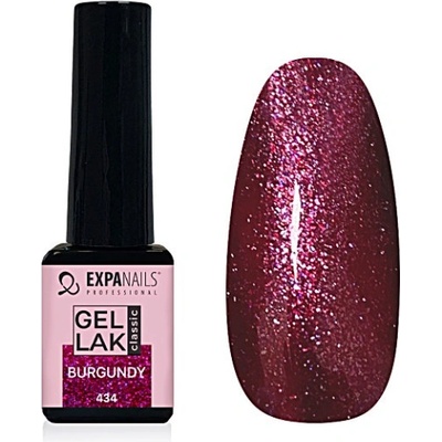 Expa Nails Gél lak 5ml Burgundské trblietky