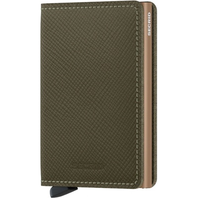 Secrid Slimwallet Saffiano Olive – Zboží Živě