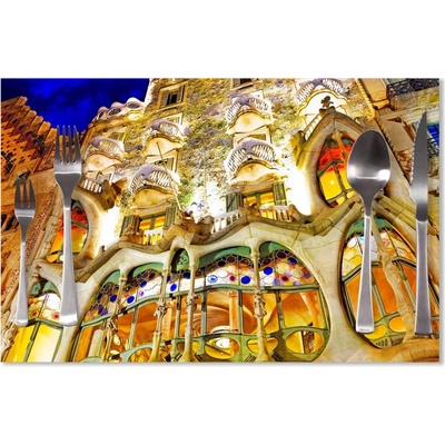 Sablio Prestieranie Barcelona Gaudi Casa Batllo 1 40x30cm