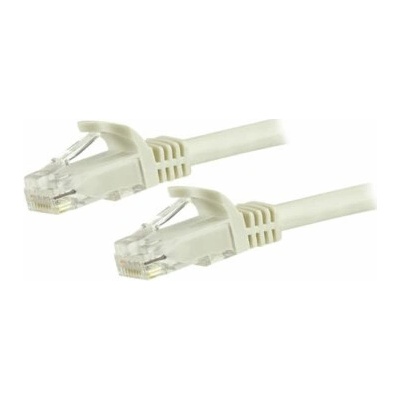 Startech N6PATC3MWH CAT6 10 Gigabit Snagless RJ45 650MHz 100W PoE Patch CAT 6 10GbE UTP 3m bílý
