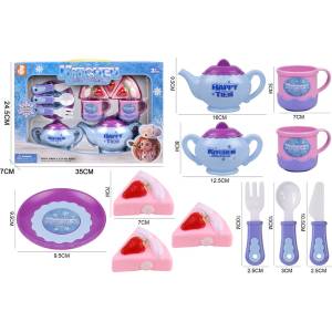 Armtoys ДЕТСКИ ЧАЕН КОМПЛЕКТ С ТОРТА В КУТИЯ