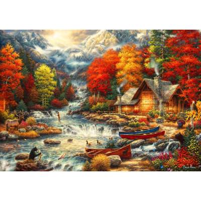 Bluebird Puzzle - Puzzle Treasures of the Great Outdoors - 1 000 piese