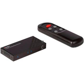 Lindy Lindy 2-Port HDMI суич, 2.1, 8K60, HDR (38337)