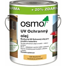 Osmo 420 UV ochranný olej Extra 2,5 l bezfarebný