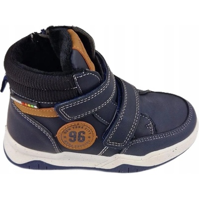 American Club dětské zimní chlapecké zateplené boty na suchý zip 101/23