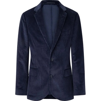 HACKETT Сако Hackett Cord Stretch Fit blazer - Blue (Navy)