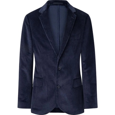 HACKETT Сако Hackett Cord Stretch Fit blazer - Blue (Navy)