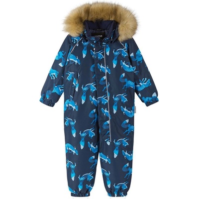 Reima Dětský zimní overal s membránou Lappi Navy