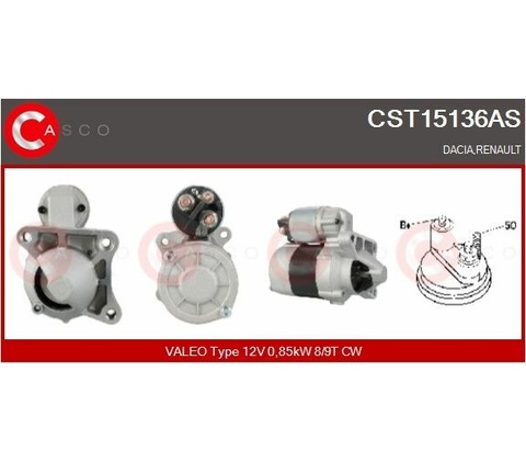 Startér CASCO CST15136AS