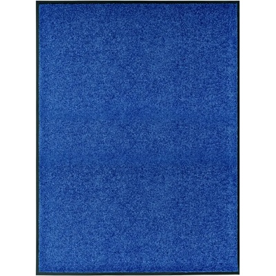vidaXL Перима изтривалка, синя, 90x120 см (323442)