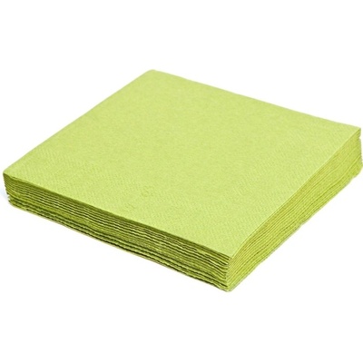 Wimex servítky 2V žltozelené 33x33cm 50ks