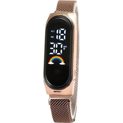 NUBI Дамски часовник NUBI Band, Метална каишка, Розово злато (M6-ROSEGOLD)