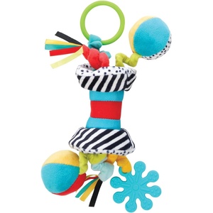 Manhattan Toy Бебешка сензорна дрънкалка Manhattan Toy - Wimmer Zaggles (SMT353320)