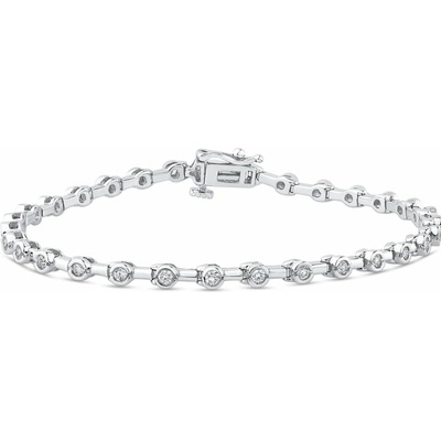 Eppi romantický zlatý náramok s diamantmi Irlene BR38482