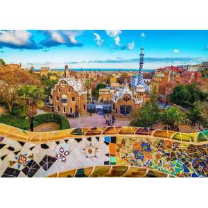 Enjoy - Puzzle View from Park Guell, Barcelona 1000 - 1 000 piese