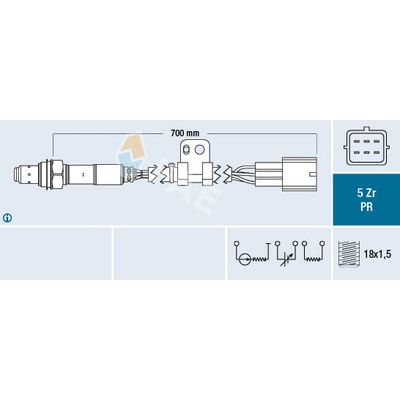 Lambda sonda FAE 75090
