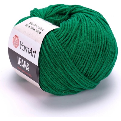 YarnArt Jeans 52 zelená