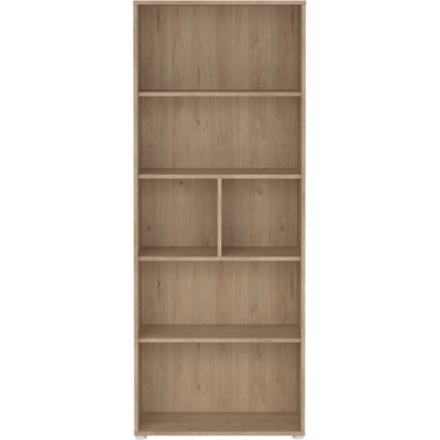 Knižnica v dekore duba v prírodnej farbe 80x205 cm Sign – Tvilum