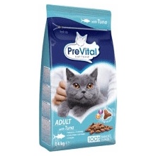 PreVital Cat Adult tuňák 1,4 kg