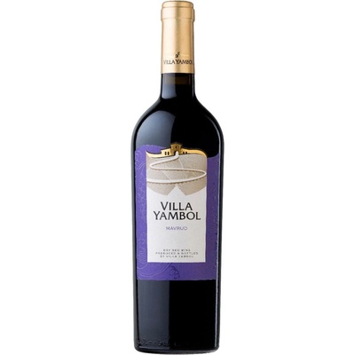 Villa Yambol Червено вино Мавруд Вила Ямбол