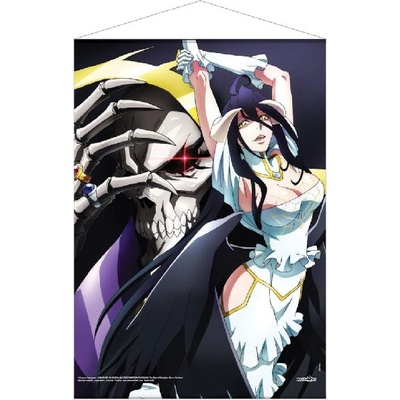 WallScroll - Overlord Ainz Ooal Gown & Albedo 50 x 70 cm, POPB-PBWS50