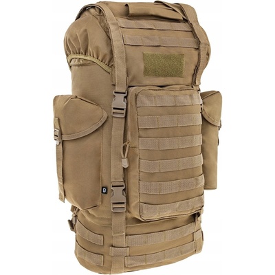 Urban Classics Taktický bojový Molle s polstrovanými popruhy béžová 65 l