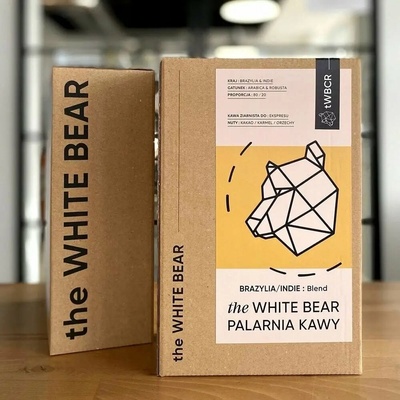 The White Bear Brazílie/Indie zrnková 1 kg