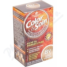 Color&Soin 8V stredne zlatá blond 135 ml