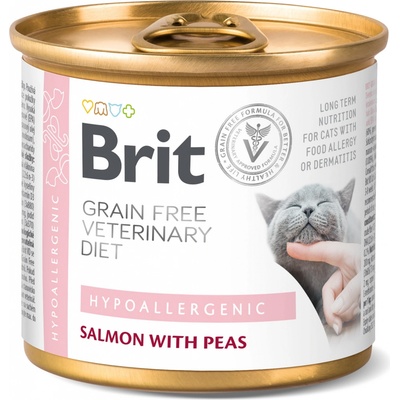 Brit VD Cat GF Hypoallergenic 200 g