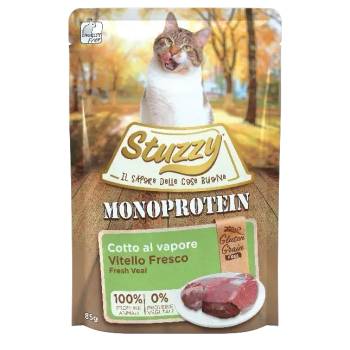 Image 1 of Stuzzy Monoprotein Grain Free Veal пауч за котки с телешко 85gr