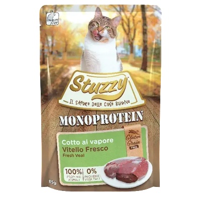 Stuzzy Monoprotein Grain Free Veal пауч за котки с телешко 85gr