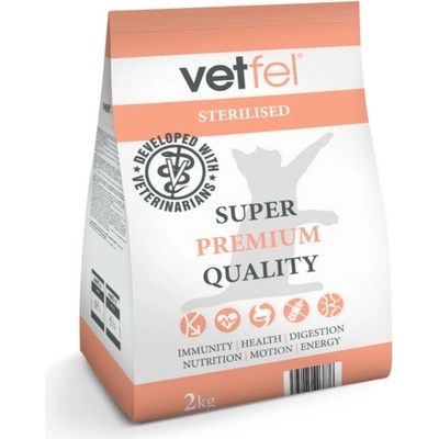 Vetfel Cat Sterilised 2 kg