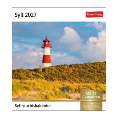 Sylt Sehnsuchts - Wochen mit 53 Postkarten 2027
