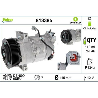 Kompresor, klimatizace VALEO 813385 813385