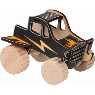 Goki Игрален комплект Goki - Направи си сам количка Monster Truck (58375)