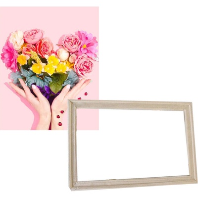 Gaira Malovanie podľa čísel Srdce