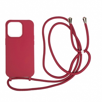 Mobile Origin Калъф Mobile Origin Lanyard, съвместим с iPhone 14 Pro Cherry (LYC-S-CHR-14PRO) (LYC-S-CHR-14PRO)