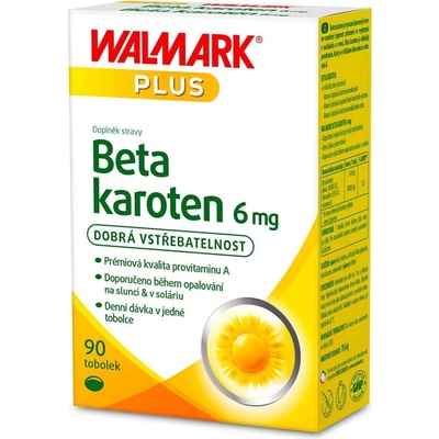 Walmark Beta karotén 6 mg 90 kapsúl