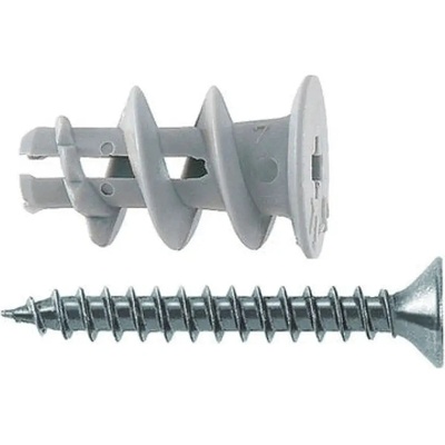 Fischer ДЮБЕЛ ЗА ГИПСОКАРТОН С ВИНТ 5 БРОЯ fischer gksk (8590369843438)
