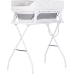 Chipolino Вана със стойка и подложка Chipolino - Sonata, 98 cm, сива (SHVSO0261GY)
